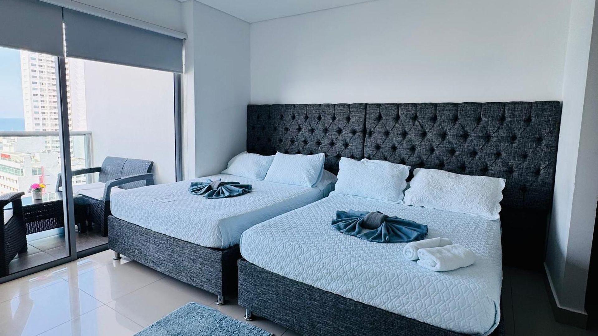Apartamento Vista Preciosa Desde El Piso 23 Frente Al Mar Cartagena