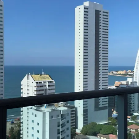 Vista Preciosa Desde El Piso 23 Frente Al Mar *